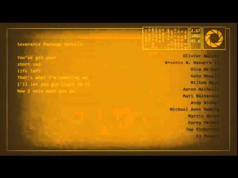 [FR] "Want You Gone" Credit Portal 2 + paroles | L...