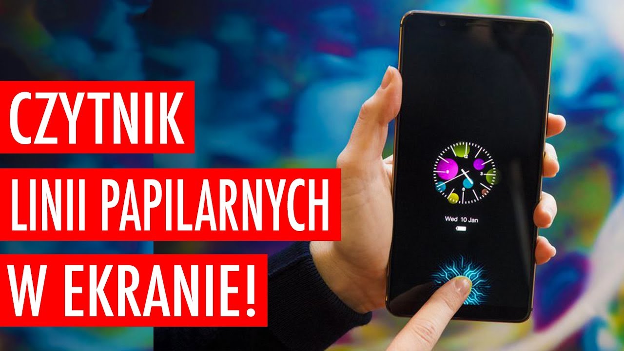 Smartfon z Czytnikiem Linii Papilarnych Wbudowanym w Ekran! 📱 - YouTube