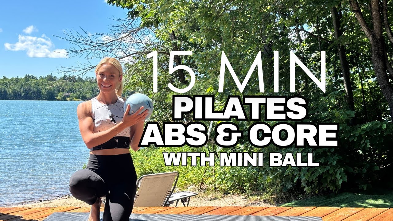 15-Minute Pilates Mini Ball Core Flow | Gentle Strength & Deep Core Activation