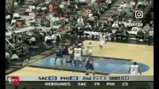 Allen Iverson 41 Points Vs The Kings In 2005-2006 Nba Season - Last Playoff Appearance For The Kings