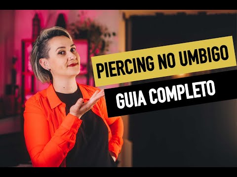 Vídeo: Como cuidar de um novo piercing no umbigo (com fotos)