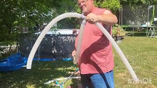 Coleman 16x42 pool putting it together.