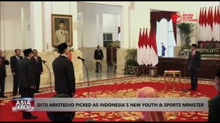 Dito Ariotedjo Serves as Indonesia's New Youth&Sport Minister and Indonesia Maintains Highway Ahead