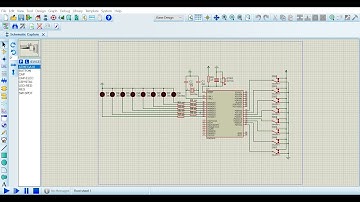 Simulasi Permintaan Client Mikrokontroler ATMega 16 dengan Toggle Switch