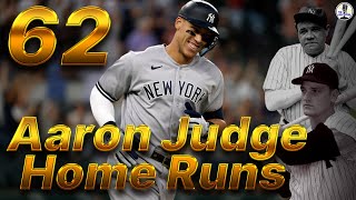 Celebrity All 62 Homeruns of Aaron Judge's RECORD BREAKING Season! Net Worth