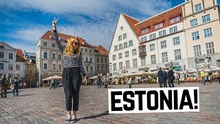 TALLINN CITY GUIDE  Delicious Pancakes, Insane Views of Old Town & Epic Swing Fail!