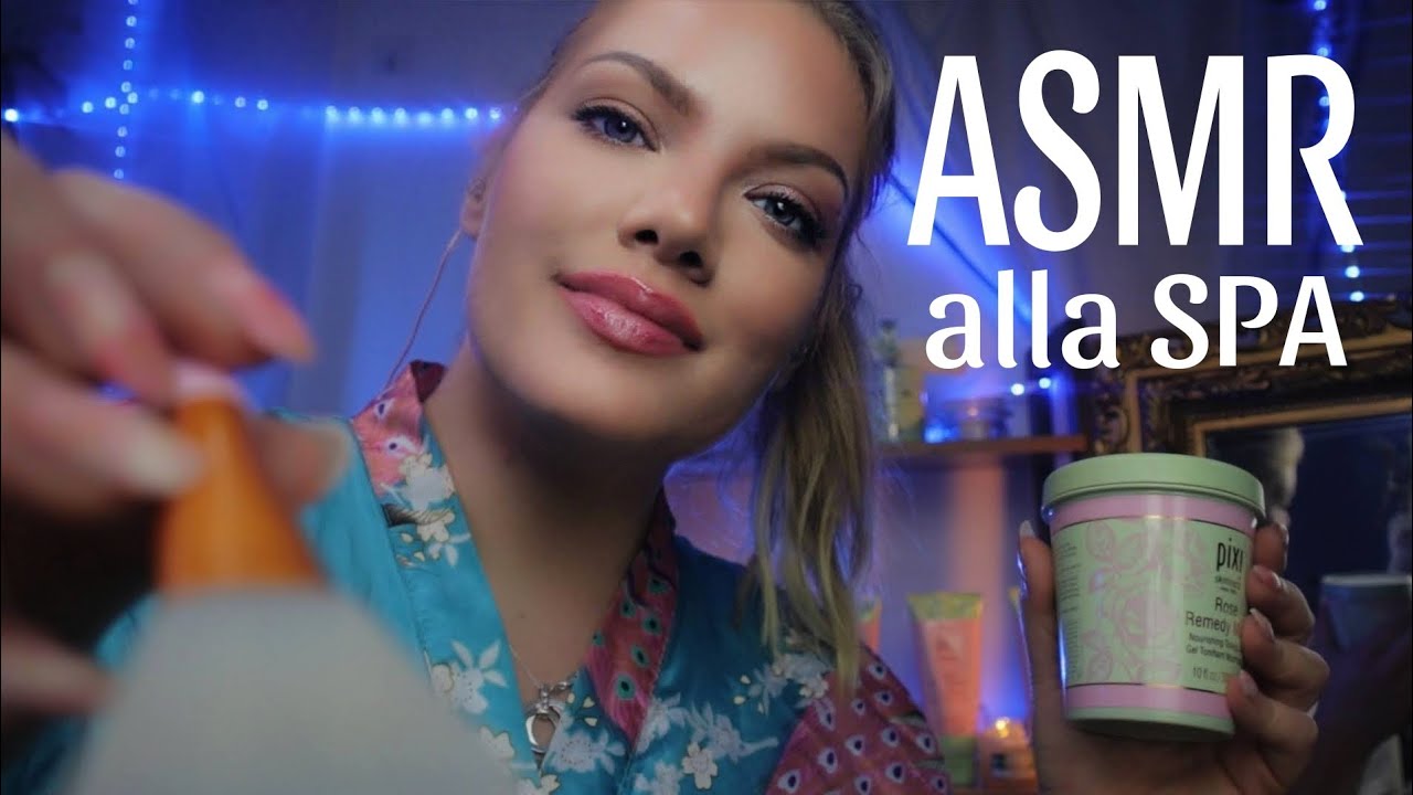 ASMR La SPA Paradisiaca ☁️ Coccole per farti RILASSARE