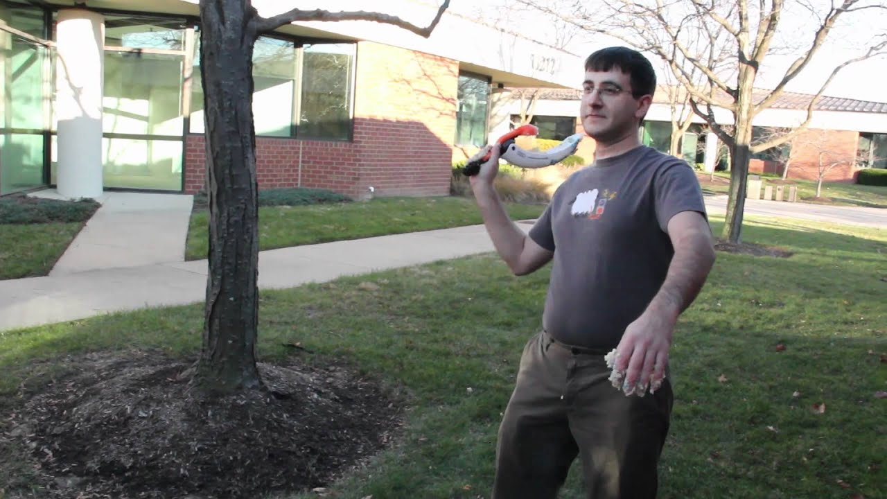 TracBall Snowball Launcher from ThinkGeek