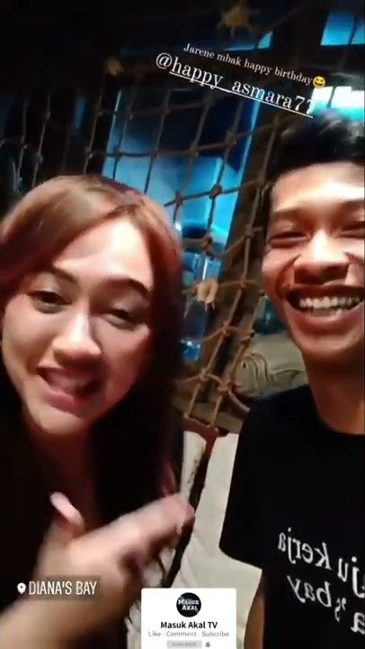 Kata-Kata Happy Asmara : nek Mbok Larani aku mending karo mas iki ae 🤣😍💃