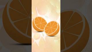 How to draw a simple orange. Full tutorial link below title  #adobetamizha #illustratortutorial