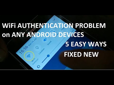 how to fix WiFi Authentication problem on All, Any Android devices, 5 Ways 2020