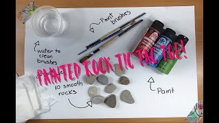 Painted Rock Tic Tac Toe Craft screenshot 5