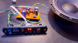 how to make a mini amplifier | 4440 single ic amplifier board connection | electro wave