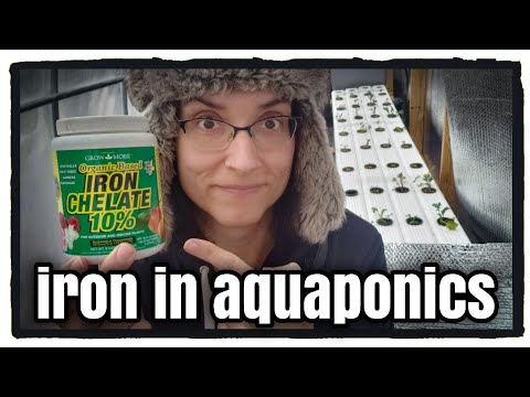 Chelated Iron for Aquaponics