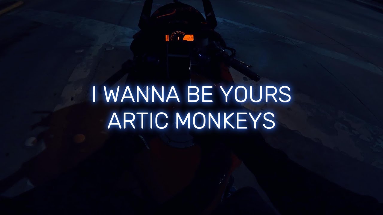 I WANNA BE YOURS-ARTIC MONKEYS | CHILL NIGHT RIDE