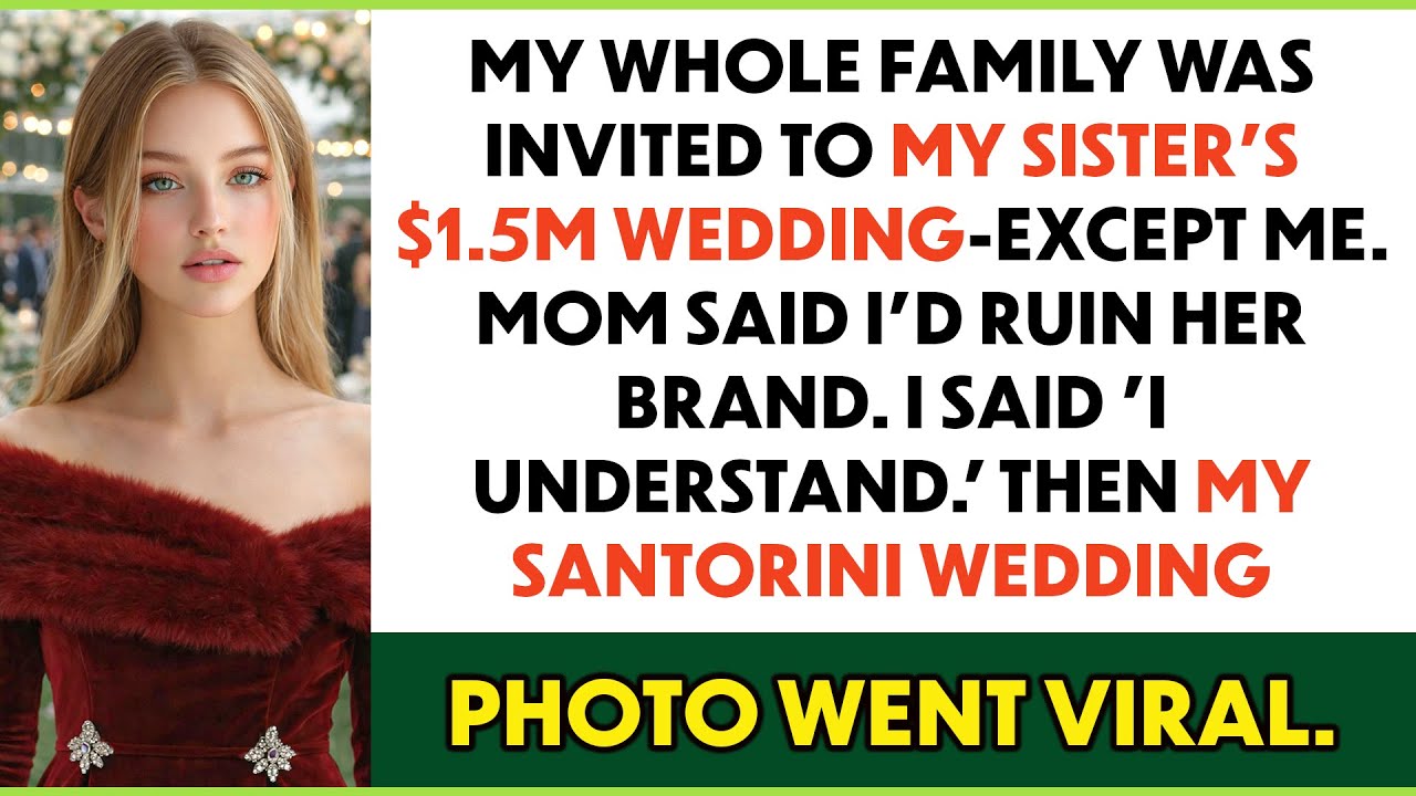 Uninvited From My Sister’s Wedding, I Staged My Own Fairytale In Santorini—Then It Went Viral...