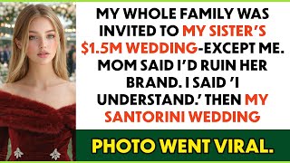 Uninvited From My Sister’s Wedding, I Staged My Own Fairytale In Santorini—Then It Went Viral...