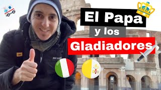 Así se ve la casa del PAPA y los gladiadores | Italia 🇮🇹