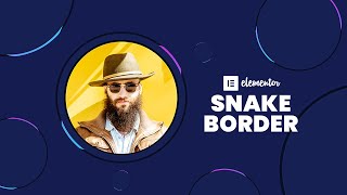 Elementor Snake Border Animation | WordPress Elementor Pro Tutorial | Elementor Flexbox Tricks