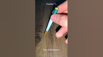 Cigarette Cracker Prank #experiment #firecrackers #fireworks #crackers #lifehack
