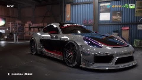 NEED FOR SPEED PAYBACK FR CUSTOMISATION PORSCHE CAYMAN GT4