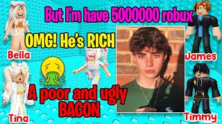 TEXT TO SPEECH  I Will Be The Richest Bacon In Roblox  Roblox Story