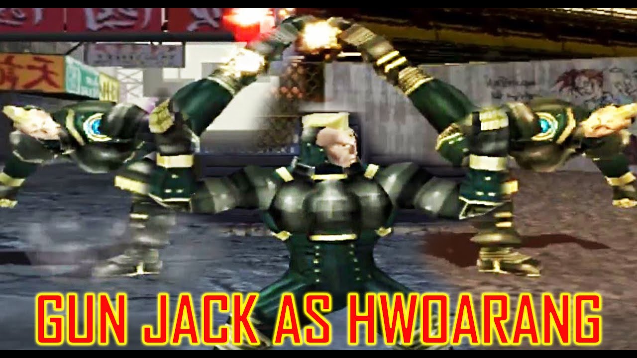 [TAS] Gun Jack With Hwoarang's Moves Gameplay - Tekken 3 (Arcade Version) (Requested)