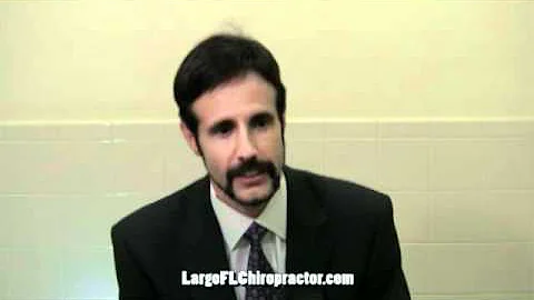 Largo Chiropractor, Dr. Hollstrom answers question...