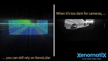 XenoLidar sees through the tunnel