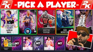 NBA 2K22 DRAFT - GOING FOR THE NEW HIGHEST RATED DRAFT AND PULLED SO MANY DARK MATTER PULLS