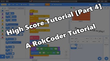 High Scores Tutorial Part 4 - A RokCoder Scratch Tutorial