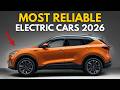 Consumer Reports Says These 9 Electric Cars Are the MOST Reliable in 2026