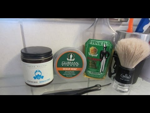 New shave stuff: Pinaud Clubman Shave Soap!