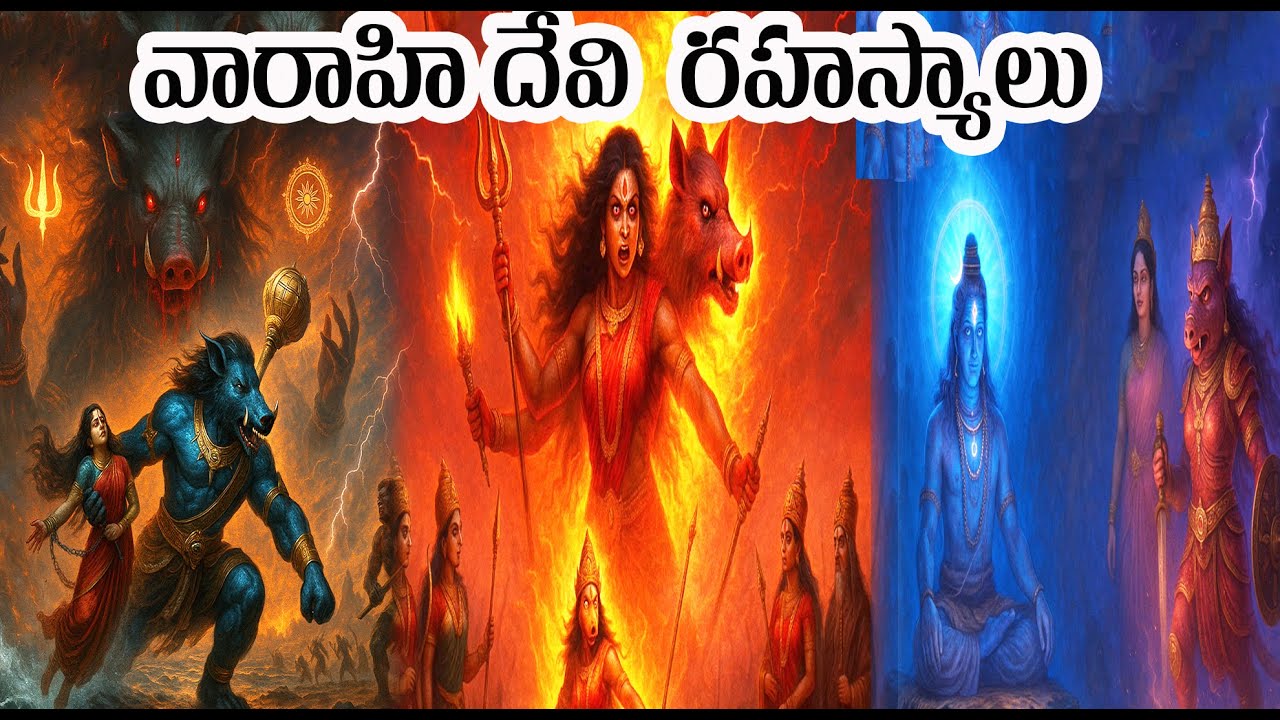 వారాహి దేవి రహస్యలు | varahi devi story in telugu | Unown Stories about Varahi Devi, Navarathrulu