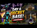 DAY 6 - I Built a SECRET BASE &amp; Got ELYTRA! 😱 | Minecraft PE Survival Series