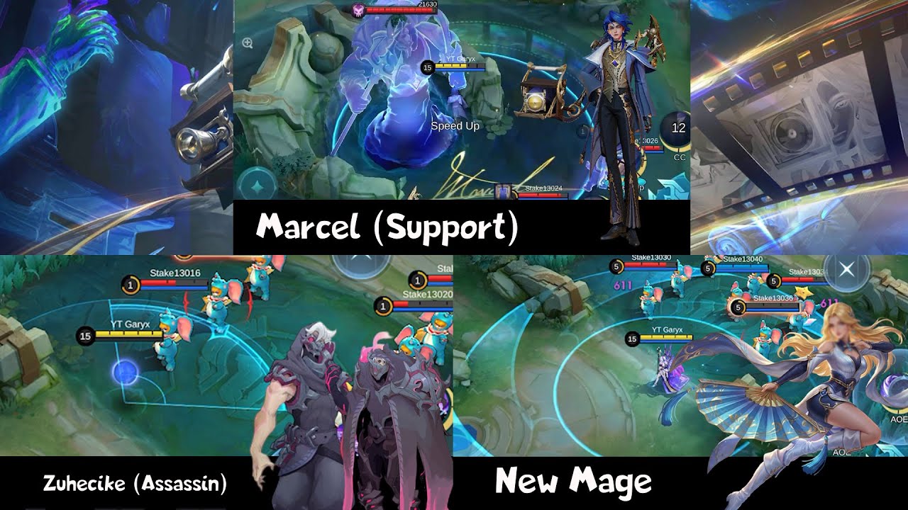 MLBB 3 НОВЫЙ ГЕРОЙ MLBB - 3 НОВЫХ ГЕРОЯ МАРСЕЛЬ, ГЕРОЙ 133 ЗУХЕЦИКЕ, ГЕРОЙ 134 MOBILE LEGENDS НОВ...