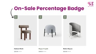 Display Discount Percentage on WooCommerce Products screenshot 4