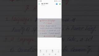 Difference between language and A language by Shahid Abbas. #YT Short.