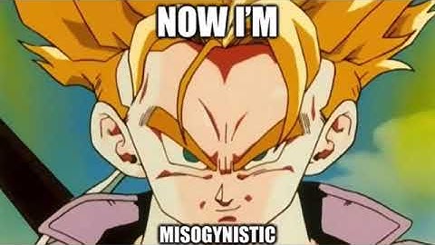 Trunks gets Misogynistic (Dragonball Meme)