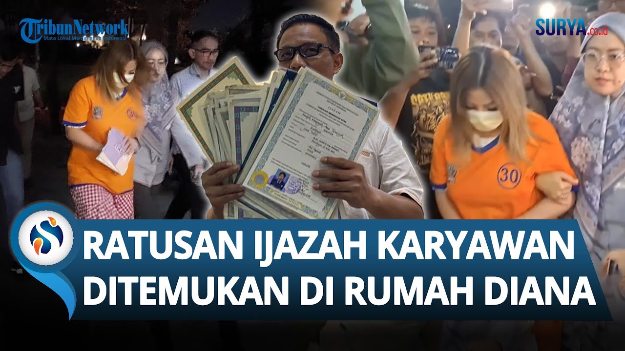 DIANA KETAHUAN BOHONG! Ratusan Ijazah Karyawan DITEMUKAN di Rumahnya! Hukuman Penjara Menanti?