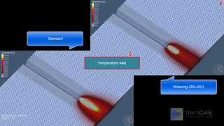 Welding Simulation - Standard vs Weaving