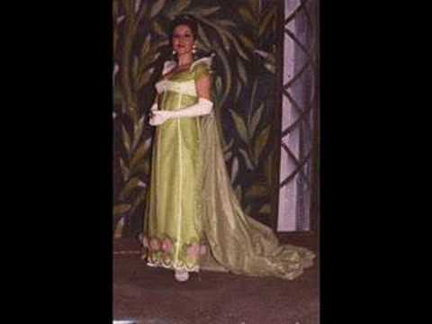 JOSEFINA MENESES canta la Romanza Marinela de la Zarzuela LA CANCION DEL OLVIDO