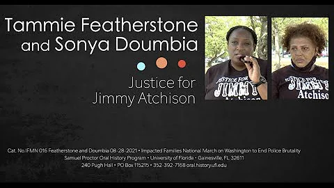 An interview with Ms. Tammie Featherstone, and Ms....