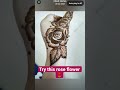 Rose 🌹❤️#roseflower#mehndidesign#trendingshorts #youtubeshorts #shorts