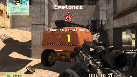 MW3 Throwing Knife Secret Spot (First Blood)