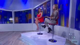 Mirella Cesa en gira de medios Mexico