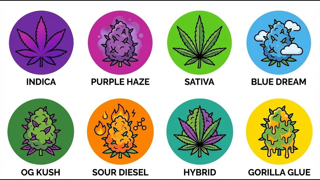 Every Weed Type & Its Effects Explained In 22 Minutes