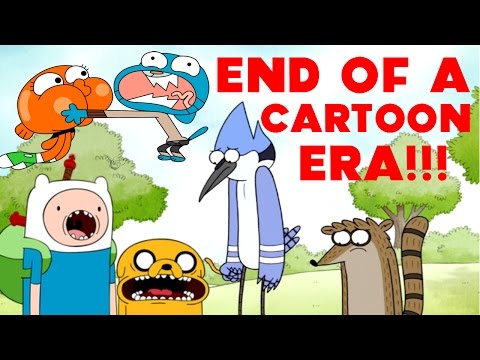 END OF A CARTOON ERA!- Adventure Time, Regular Show, Gumball ENDING!