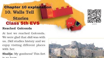Walls tell stories | Class 5th EVS chapter 10 explanation | Full explanation in hindi