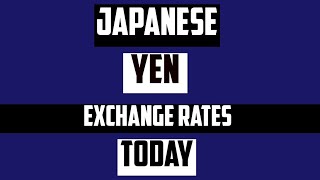 Japanese Yen Currency exchange Rates Today JPY  to INR USD EUR CHF GBP CAD 10 July 2025